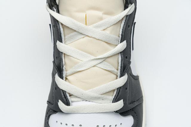 [plus size shoes]Air @j1 Retro High White Black Volt University Gold 555088-118