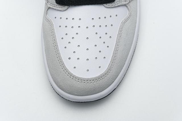 [plus size shoes]Air @j1 Retro High Light Smoke Grey 555088-126