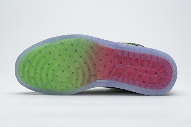 [plus size shoes]Air @j1 Retro High Zoom Zen Green CK6637-002