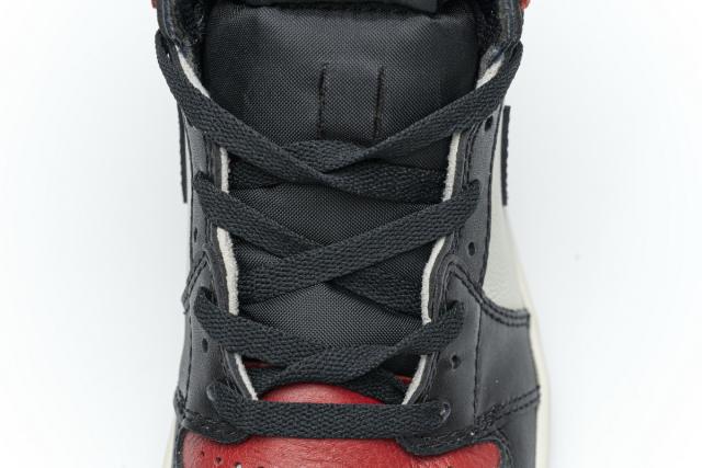 ［plus-size shoes]Air @j1 Retro High Bred Toe 555088-610