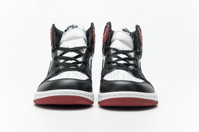 [plus size shoes]Air @j1 Retro High Black Toe 555088-125