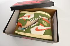 [plus size shoes]Air @j1 Retro High OG Craft  Celadon  FB9934-300