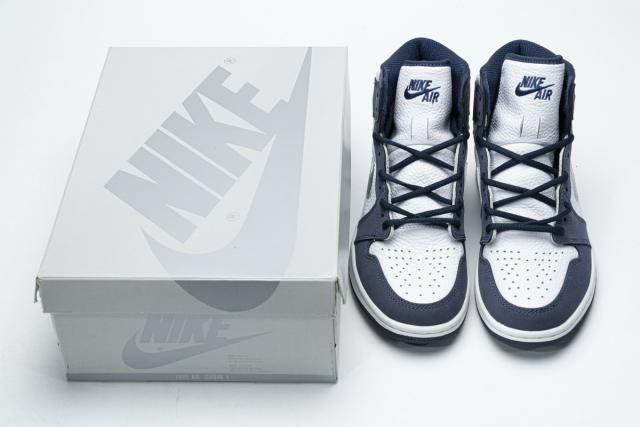 ［plus-size shoes]Air @j1 Retro High COJP Midnight Navy DC1788-100