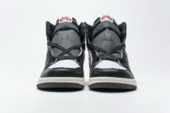 [plus size shoes]Air @j1 Retro High Black Gym Red 555088-061