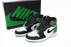 [plus size shoes]@j1 Retro High OG Lucky Green DZ5485-031