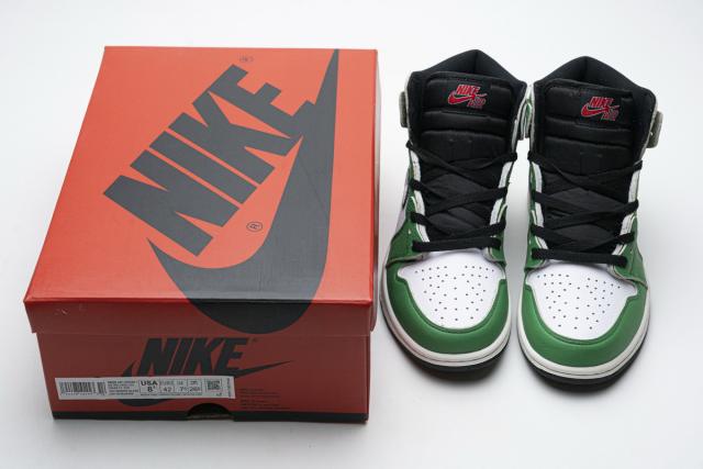 [plus size shoes]Air @j1 Retro High Lucky Green DB4612-300
