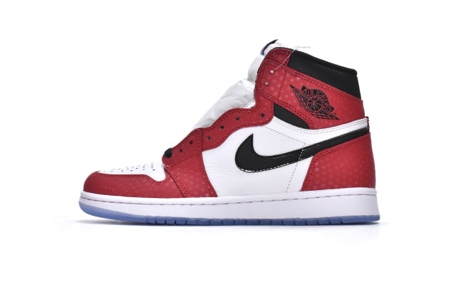 ［plus-size shoes]Air @j1 Retro High Spider-Man Origin Story 555088-602