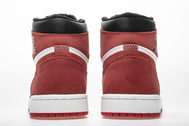 [plus size shoes]Air @j1 Retro High Track Red 555088-112