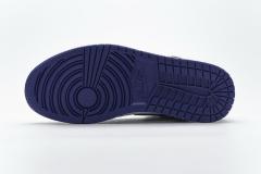 ［plus-size shoes]Air @j1 Retro High Court Purple White 555088-500