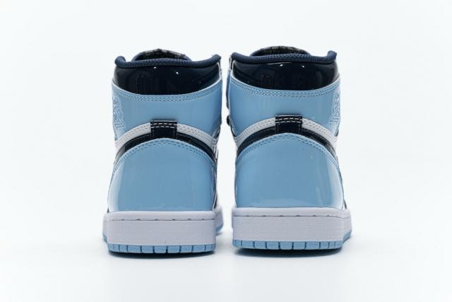 [plus size shoes]Air @j1 Retro High UNC Patent CD0461-401