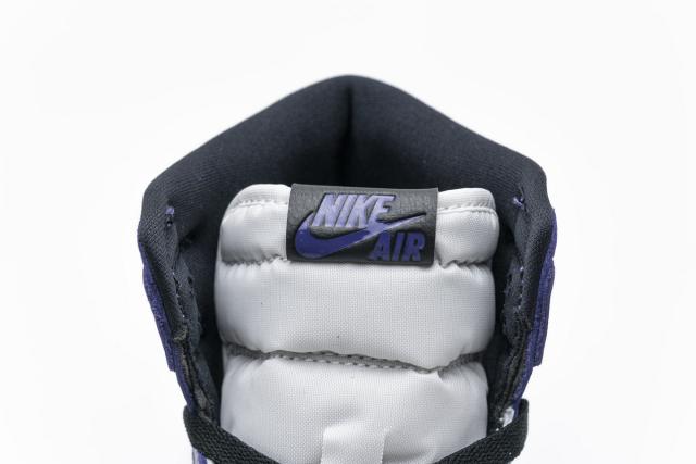 ［plus-size shoes]Air @j1 Retro High Court Purple White 555088-500