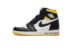 [plus size shoes]Air @j1 Retro High Not for Resale Varsity Maize 861428-107