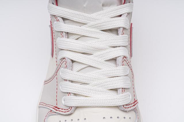 [plus size shoes]Air @j1 Retro High Phantom Gym Red 555088-160
