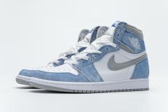 [plus size shoes]Air @j1 Retro High OG Hyper Royal 555088-402