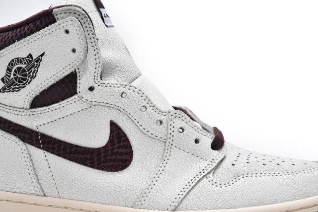 [plus size shoes]Air @j1 Retro High OG Sail/Burgundy Crush DO7097-100