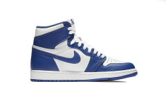 [plus size shoes]Air @j1 Retro High Storm Blue  555088-127