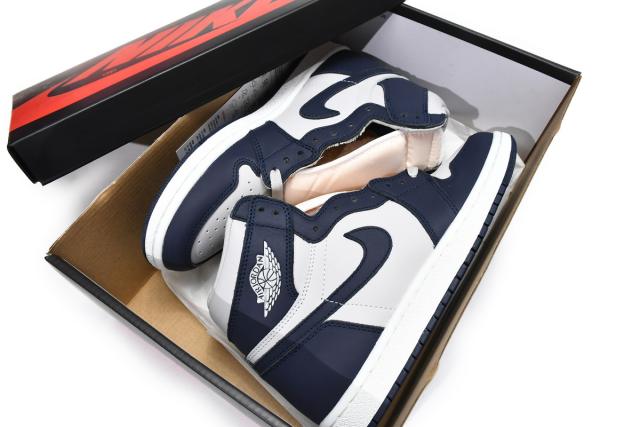 [plus size shoes]Air @j1 Retro High 85 Georgetown College Navy BQ4422-400