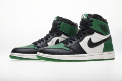[plus size shoes]Air @j1 Retro High Pine Green 555088-302
