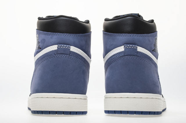 ［plus-size shoes]Air @j1 Retro High Blue Moon 555088-115