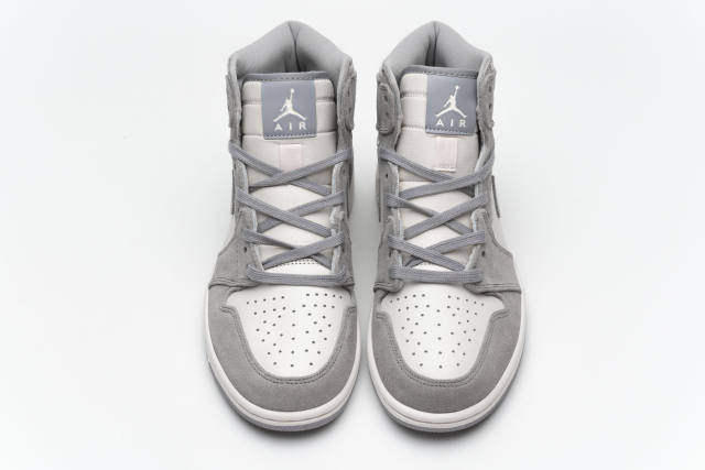 [plus size shoes]Air @j1 Retro High Pale Ivory AH7389-101