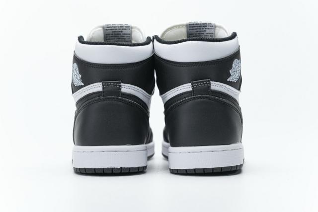 [plus size shoes]Air @j1 Retro High Black White 555088-010