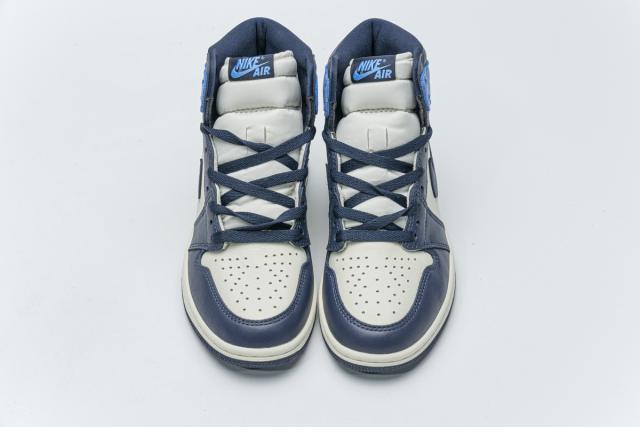[plus size shoes]Air @j1 Retro High Obsidian UNC 555088-140