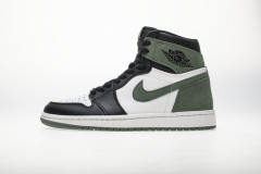 ［plus-size shoes]Air @j1 Retro High Clay Green 555088-135