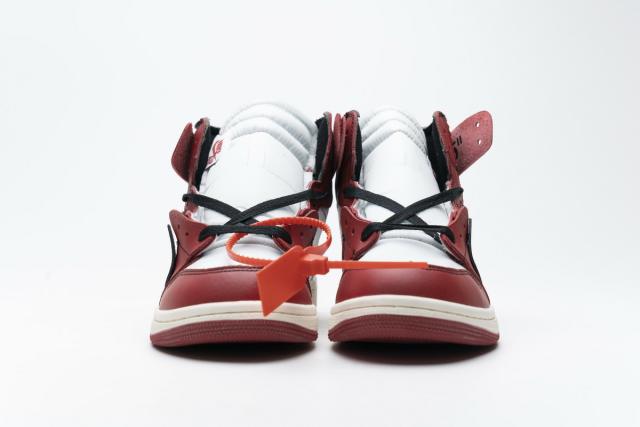 [plus size shoes]Air @j1 Retro High OW  Chicago AA3834-101