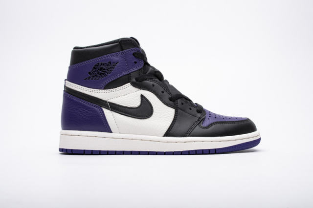 [plus size shoes]Air @j1 Retro High Court Purple 555088-501