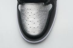 ［plus-size shoes]Air @j1 Retro High Silver Toe CD0461-001