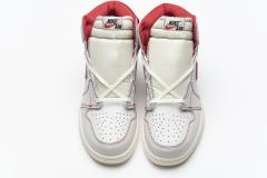 [plus size shoes]Air @j1 Retro High Phantom Gym Red 555088-160