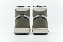 [plus size shoes]Air @j1 Retro High Dark Mocha 555088-105