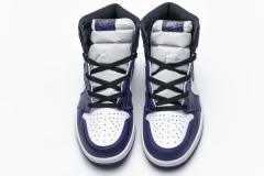 ［plus-size shoes]Air @j1 Retro High Court Purple White 555088-500
