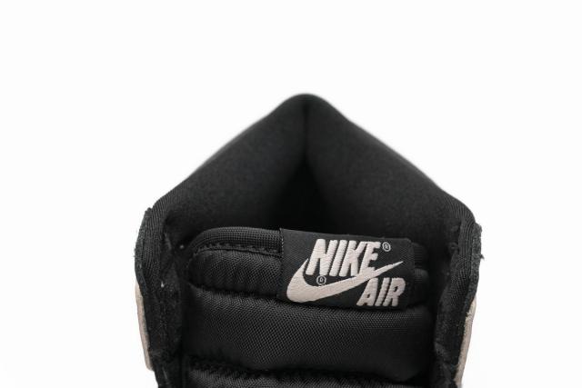 [plus size shoes]Air @j1 Retro High Black Crimson Tint 555088-081