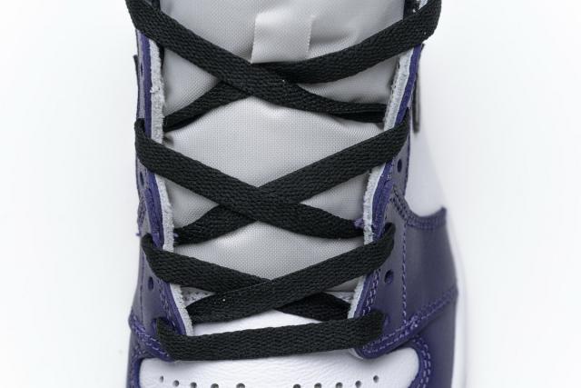 ［plus-size shoes]Air @j1 Retro High Court Purple White 555088-500
