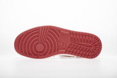 [plus size shoes]Air @j1 Retro High Track Red 555088-112