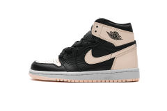 [plus size shoes]Air @j1 Retro High Black Crimson Tint 555088-081