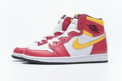 [plus size shoes]@j1 Retro High OG Light Fusion Red 555088-603