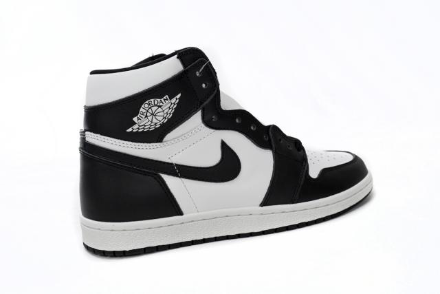 [plus size shoes]@j1 Retro High 85 Black White BQ4422-001