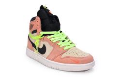 [plus size shoes]Air @j1 Retro High Switch Peach CW6576-800