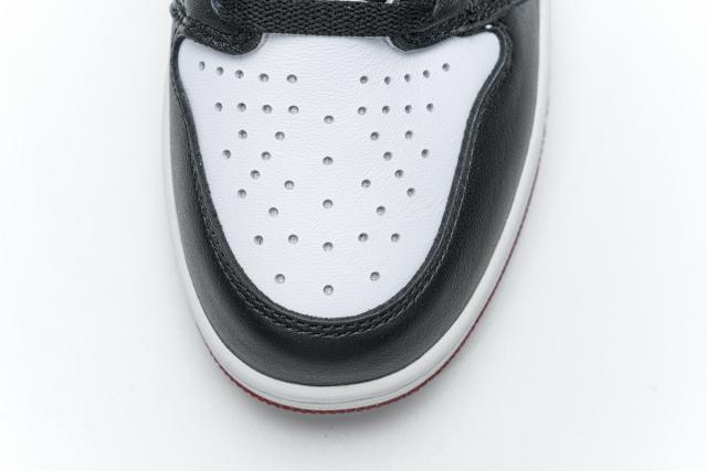 [plus size shoes]Air @j1 Retro High Black Toe 555088-125