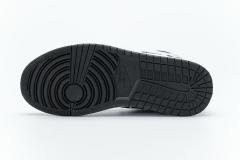 [plus size shoes]Air @j1 Retro High Black White 555088-010