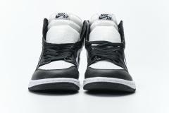 [plus size shoes]Air @j1 Retro High Black White 555088-010