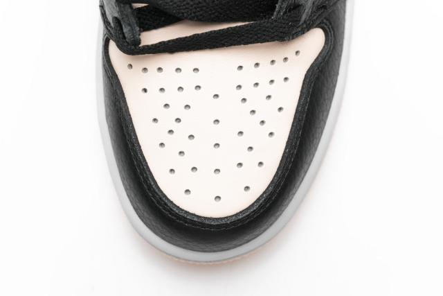 [plus size shoes]Air @j1 Retro High Black Crimson Tint 555088-081
