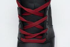 [plus size shoes]Air @j1 Retro High Black Satin Gym Red 555088-060