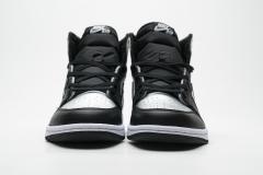 ［plus-size shoes]Air @j1 Retro High Silver Toe CD0461-001