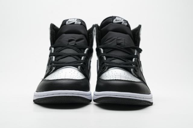 ［plus-size shoes]Air @j1 Retro High Silver Toe CD0461-001