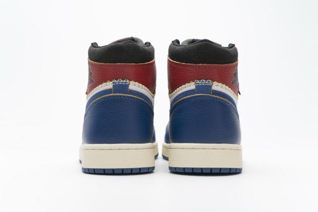 [plus-size shoes]Air @j1 Retro High Union Los Angeles Blue Toe BV1300-146