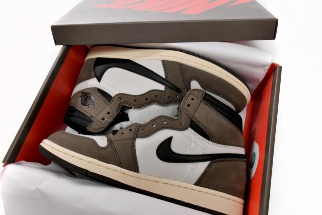 [plus-size shoes]Air @j1 Retro High Travis Scott CD4487-100