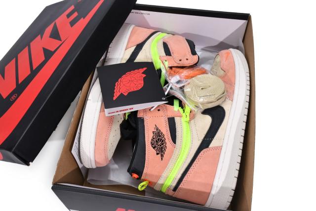 [plus size shoes]Air @j1 Retro High Switch Peach CW6576-800